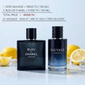 Corporate Combo For Men ( Dior Sauvage + Bleu De ChaneL )